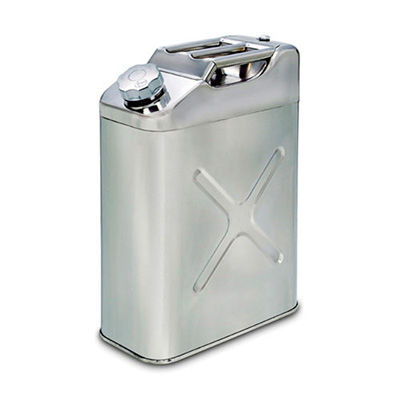 [242425-1520470] Demon Tweeks Stainless Steel Screw Cap Jerry Cans