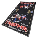 Bike-It Iron Maiden's Trooper Beer Rubber Backed Garage Mat