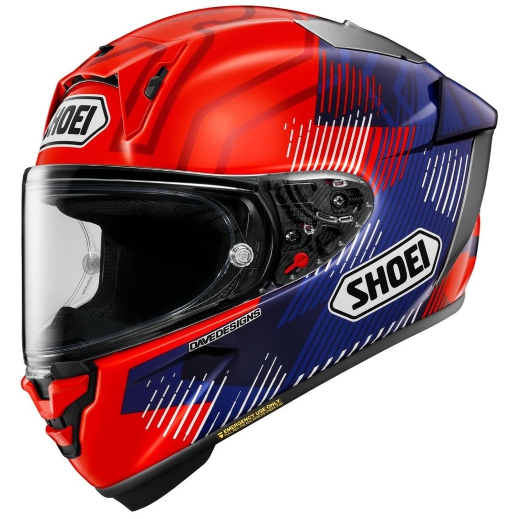 Shoei X-SPR Pro Marquez 8 TC-1 Motorcycle Helmet