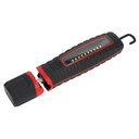 Sealey Cordless 360° 10 SMD+3W LED Rechargeable Inspection Lamp Black Lithium-ion