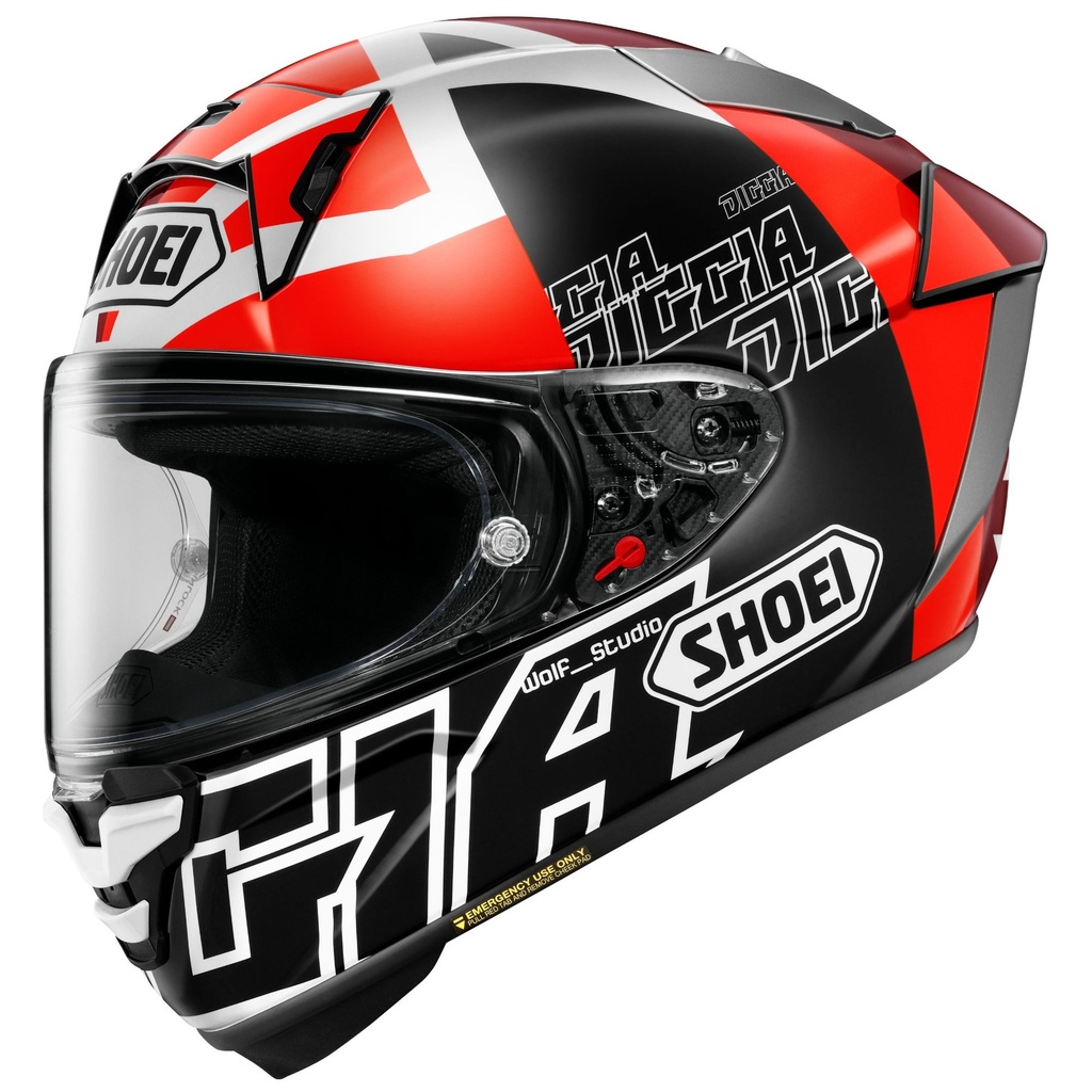 Shoei X-SPR Pro Diggia2 TC-1 Motorcycle Helmet