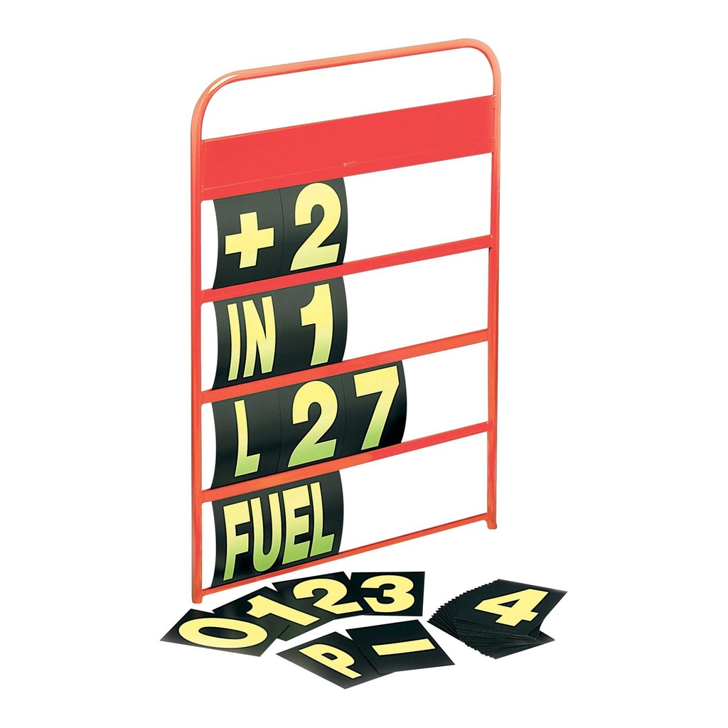 [180340-1945746] Demon Tweeks Lightweight Pit Signal Board Kit (Green Number Set)