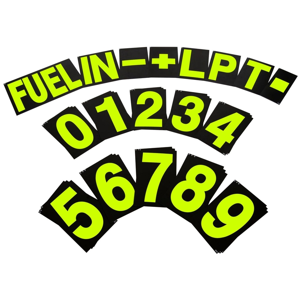 [2014032-2232889] Bike-It Letter Kit for Pit Board - 26PCS (White)
