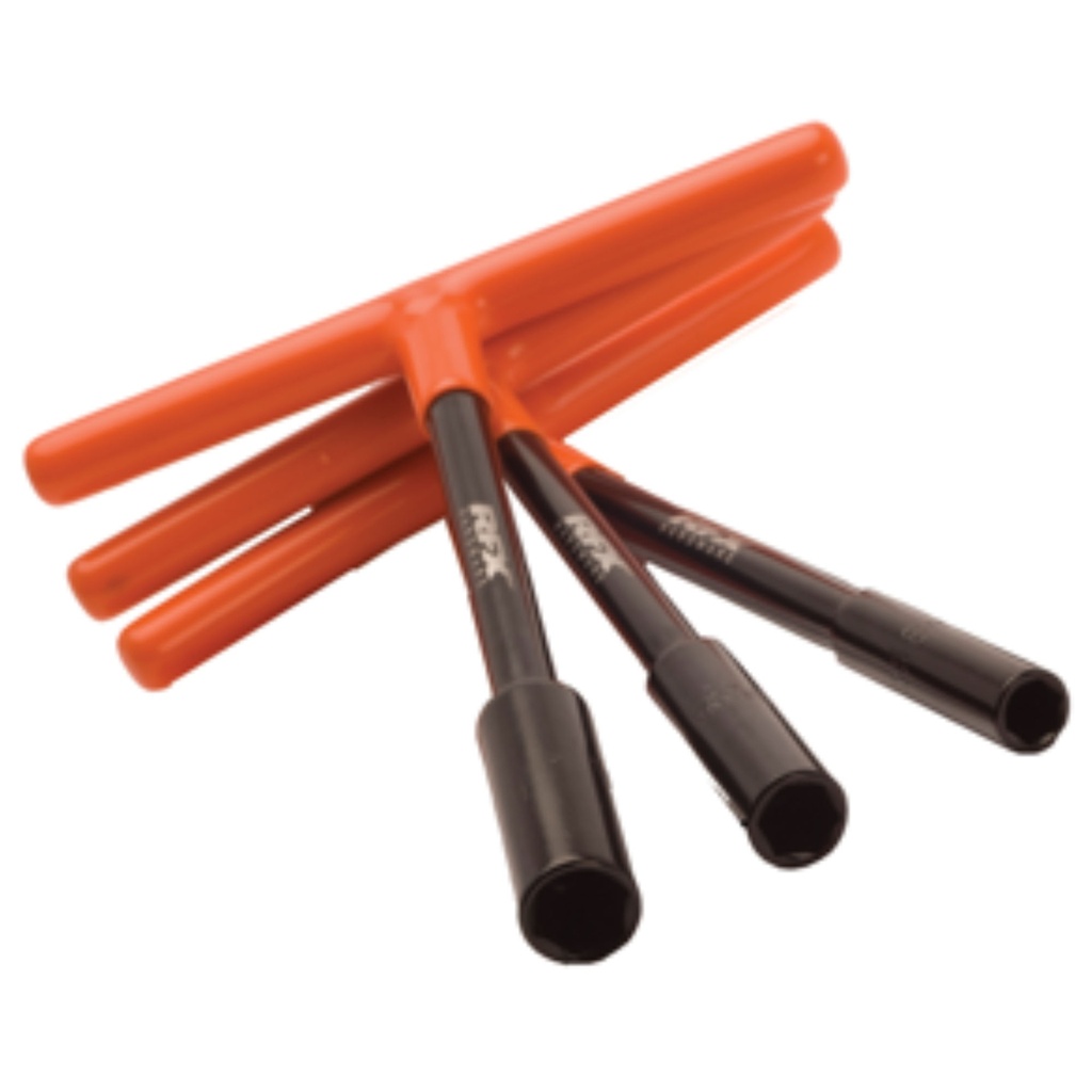 [RFXFXWT3030099BK] RFX Pro Rubber Handle T-Bar Set