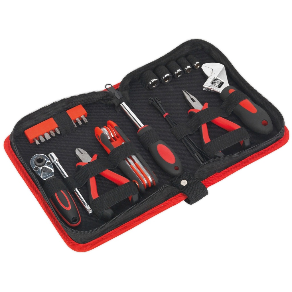 [SEAMS164] Sealey Motorcycle Toolkit Underseat 28pc - MS164