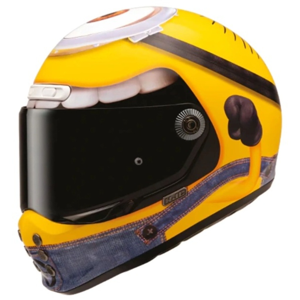HJC V10 Stuart Minions MC3 Motorcycle Helmet