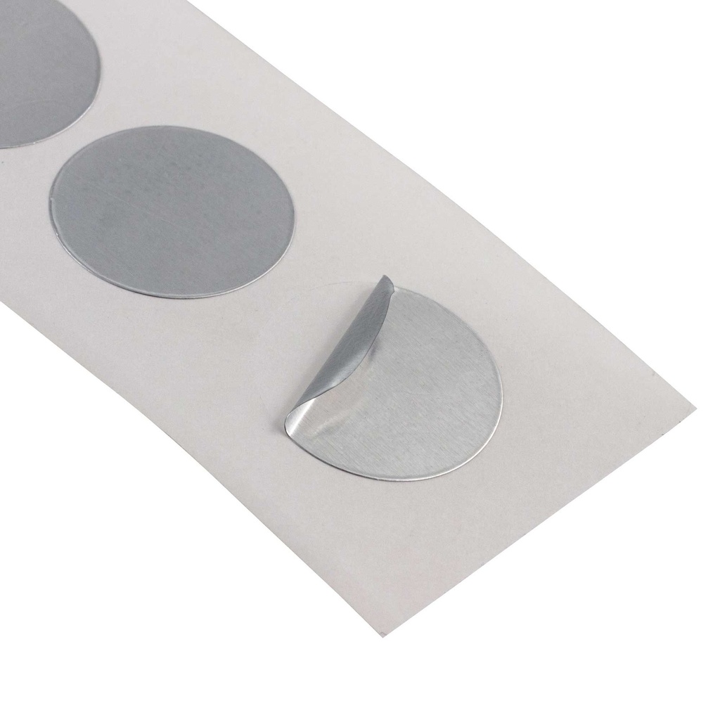 [609511-2297482] Demon Tweeks Aluminium Self Adhesive Foil Discs (25mm, 1000)