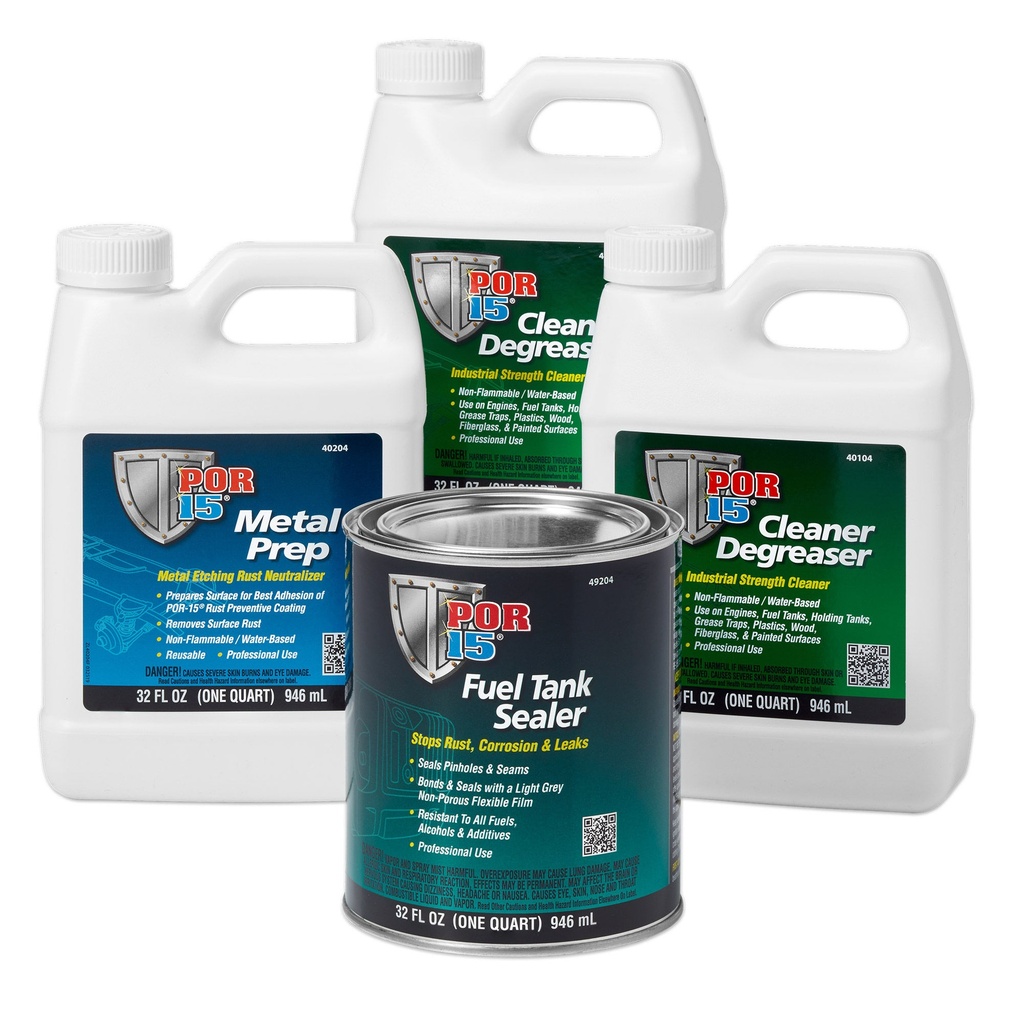 [745267-2290364] POR15 Fuel Tank Sealer Kit (18 Gallon)