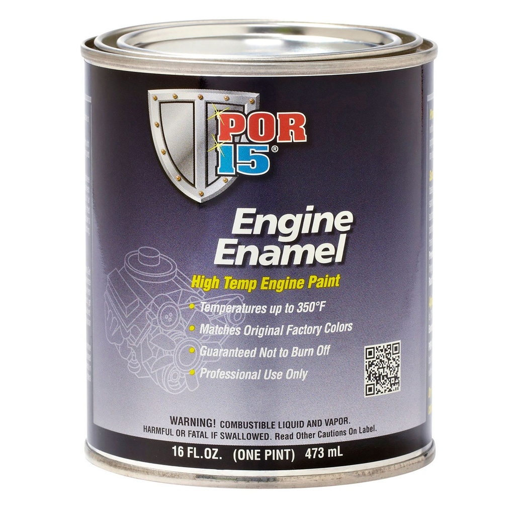 [745282-1674256] POR15 Engine Enamel Paint (Black)