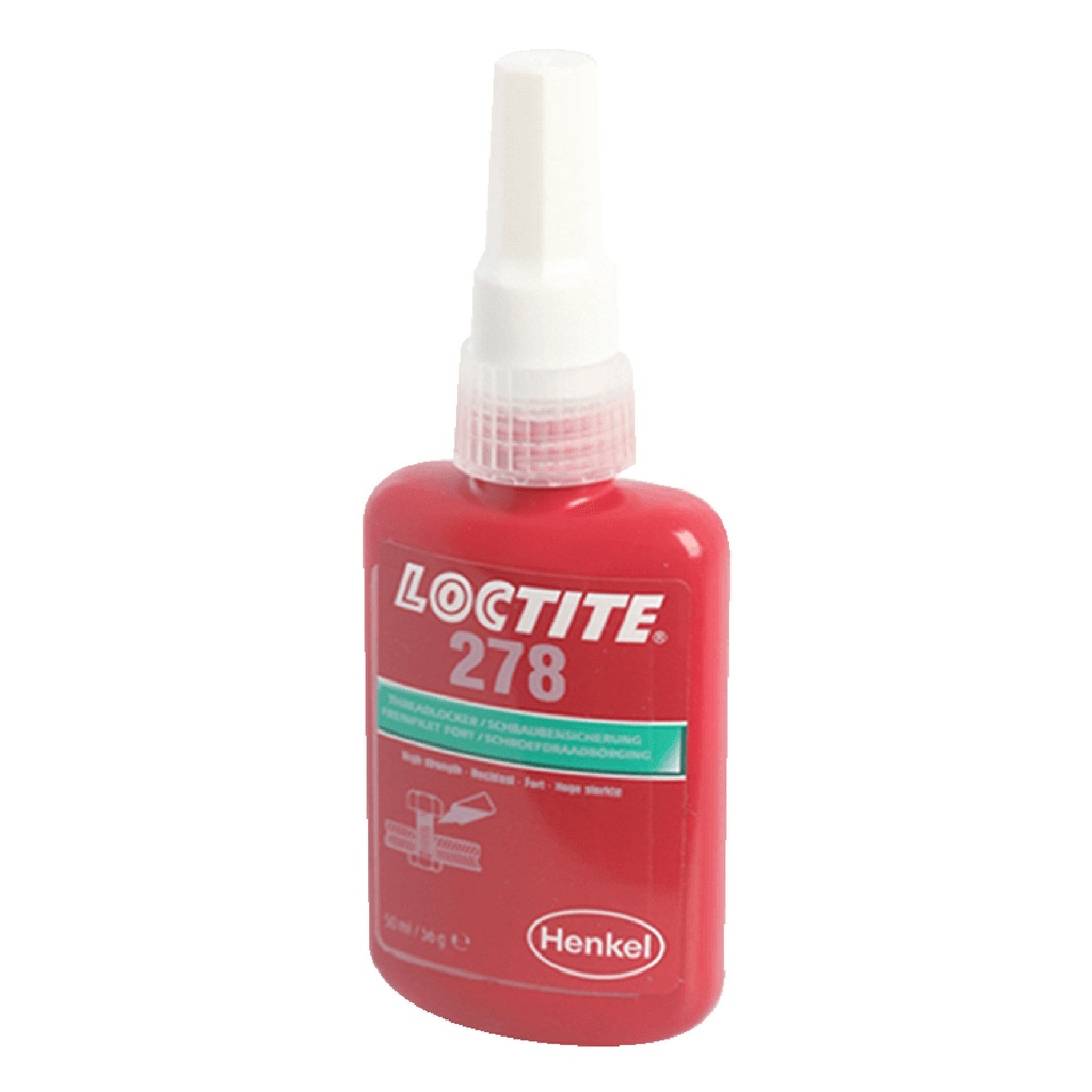 [LOC278-50ML] Loctite 278 High Strength, High Temperature, Oil Resistant Thread Locker