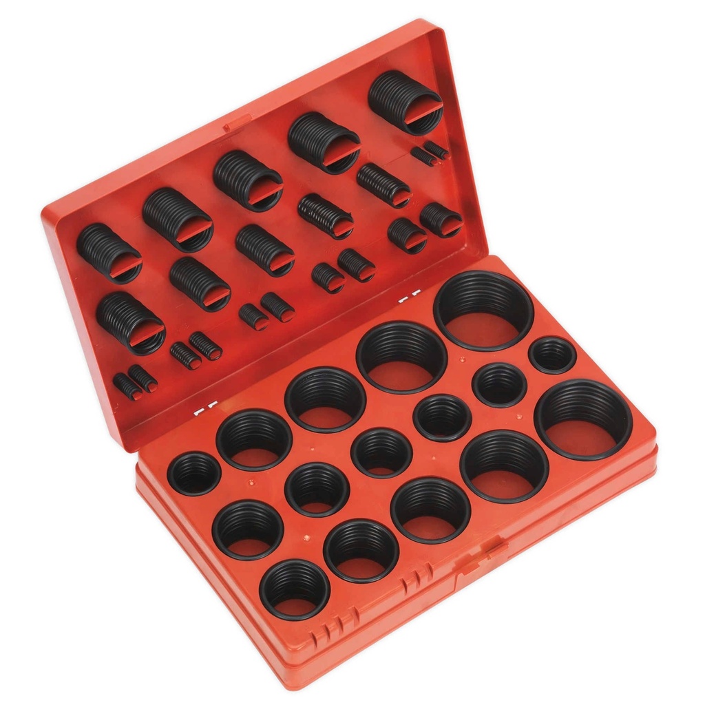 [SEABOR419] Sealey O-Ring Assortment 419pc - BOR419