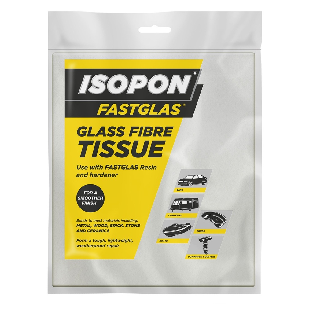 [FGSGFT] Isopon Fastglas Glass Fibre Tissue