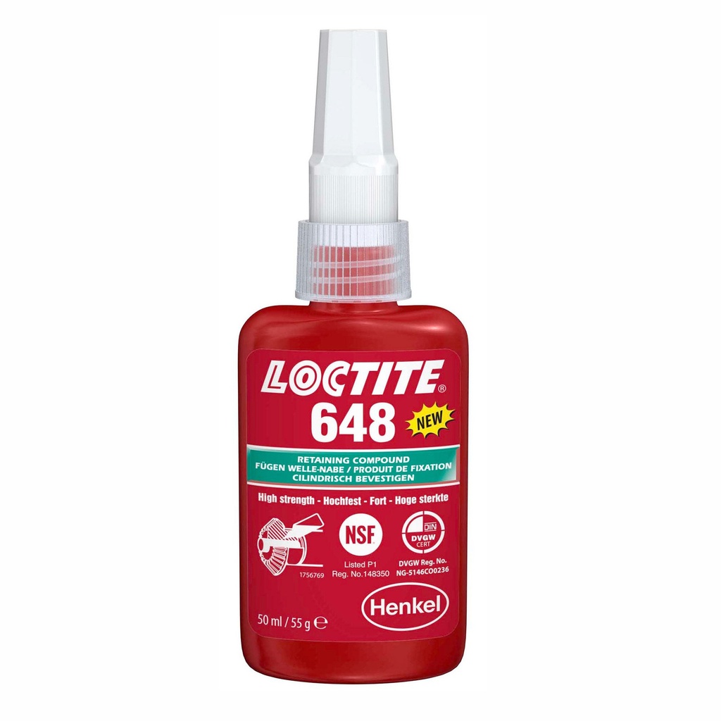 [LOC648-50ML] Loctite 648 High Strength Retaining Compound