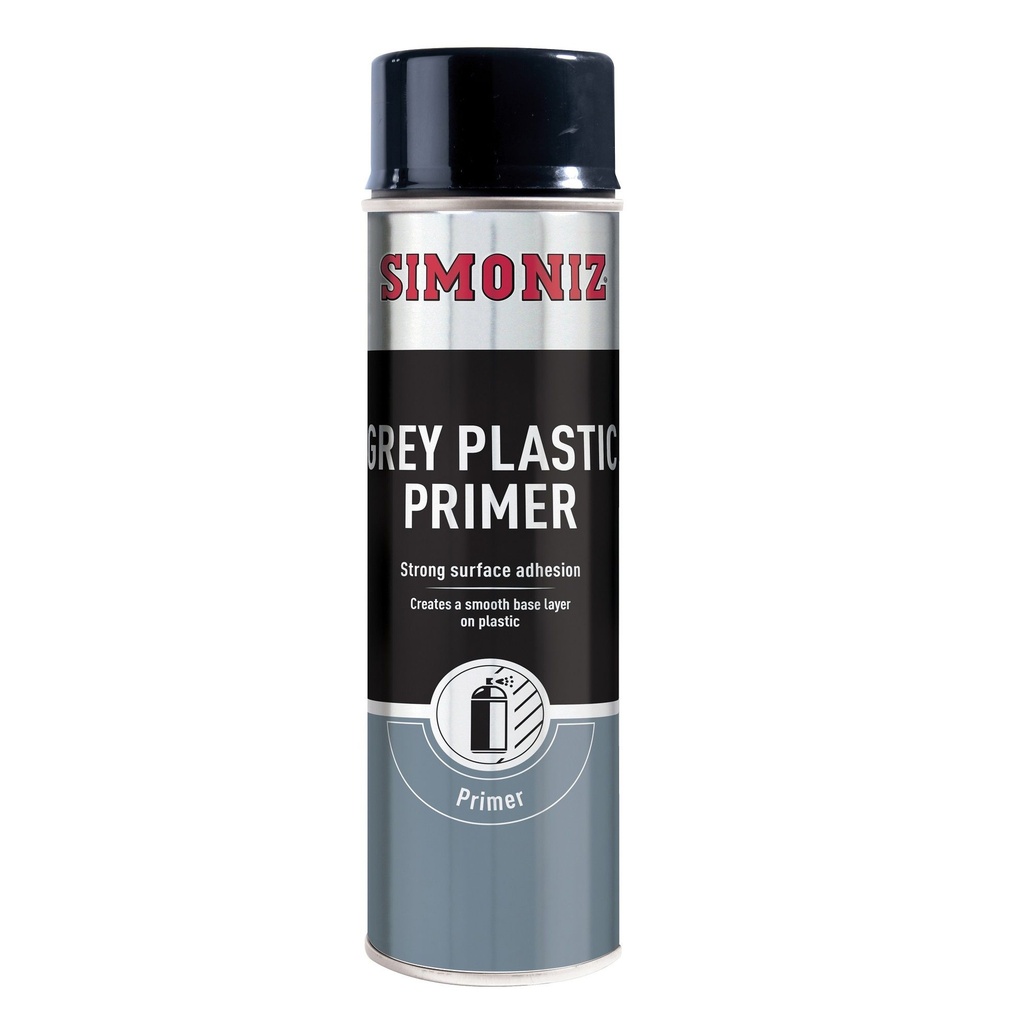 Simoniz Grey Plastic Primer Spray Paint