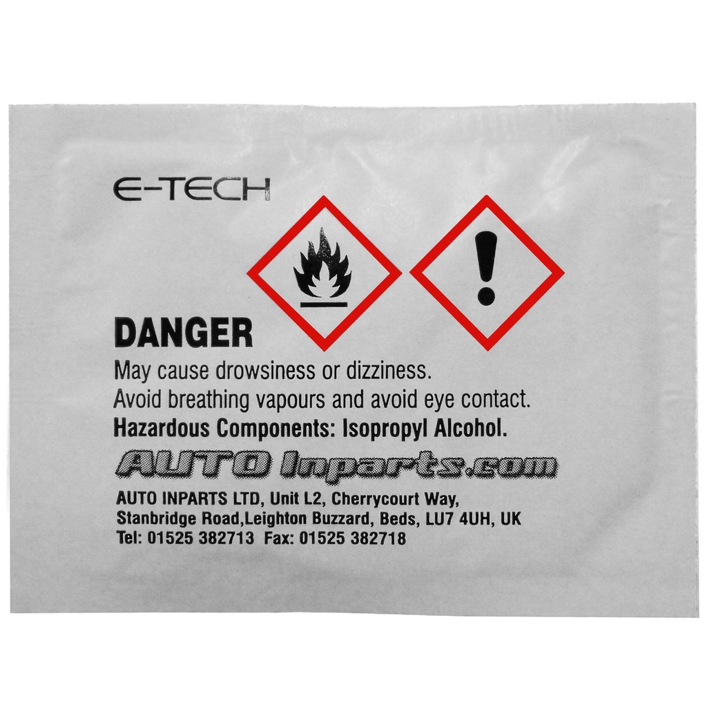 [636873-1750693] E-Tech Engineering Surface Cleaning Sachets