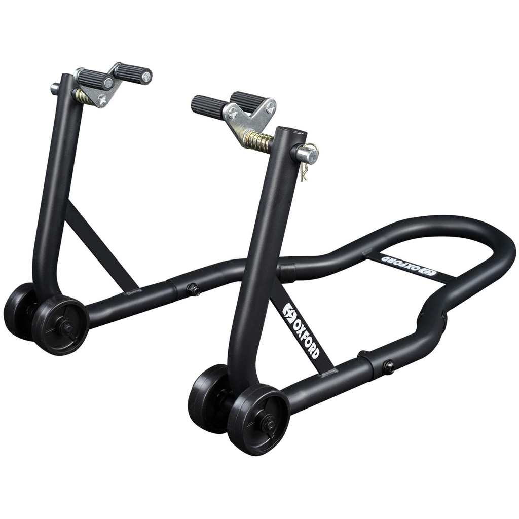 [OXFSP822] Oxford Big Black Bike Motorcycle Front Paddock Stand
