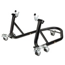 Warrior Universal 360 Degree Moving Rear Motorcycle Paddock Stand