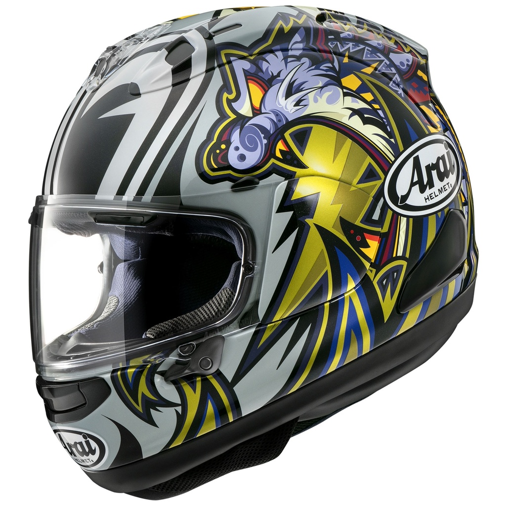 [5001900-3862353] Arai RX-7V Evo Nakasuga 4 Replica Motorcycle Helmet (M (57-58cm))
