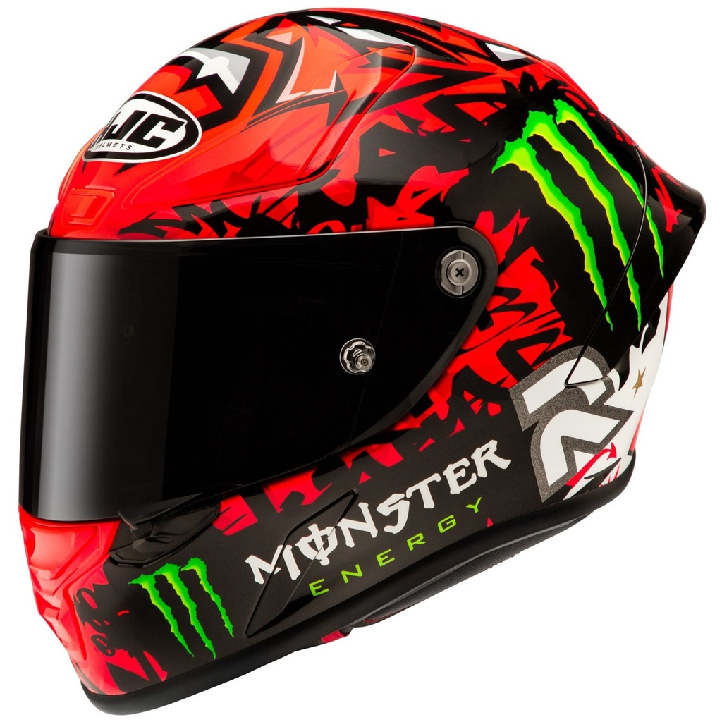 [5001884-3858635] HJC RPHA 1 Quartararo Replica II Motorcycle Helmet (M (57-58cm))