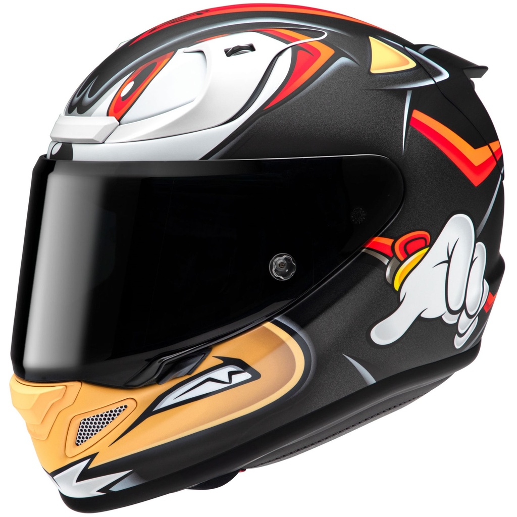HJC RPHA 12 Shadow The Hedgehog Motorcycle Helmet