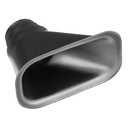 Revotec Rectangular Intake Duct With Offset Stepped Outlet