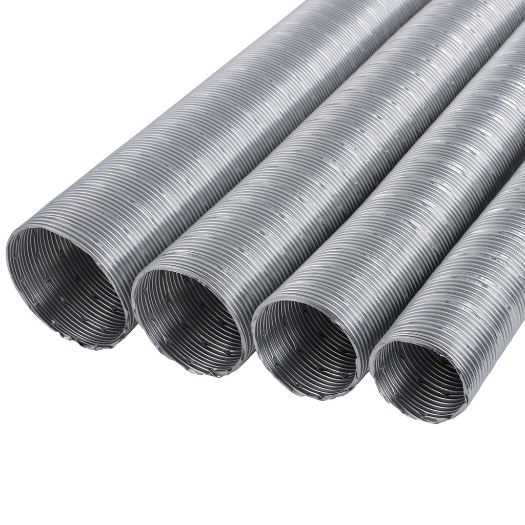 [1240960-1897534] Revotec Flexible Aluminium Convoluted Ducting (51mm)