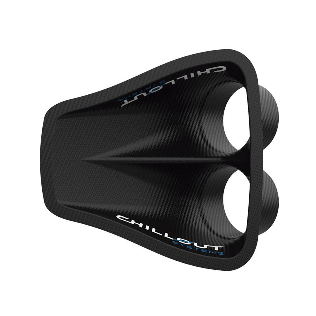 [7001440-3827684] ChillOut Motorsports Carbon Fibre Dual NACA Duct (75mm)