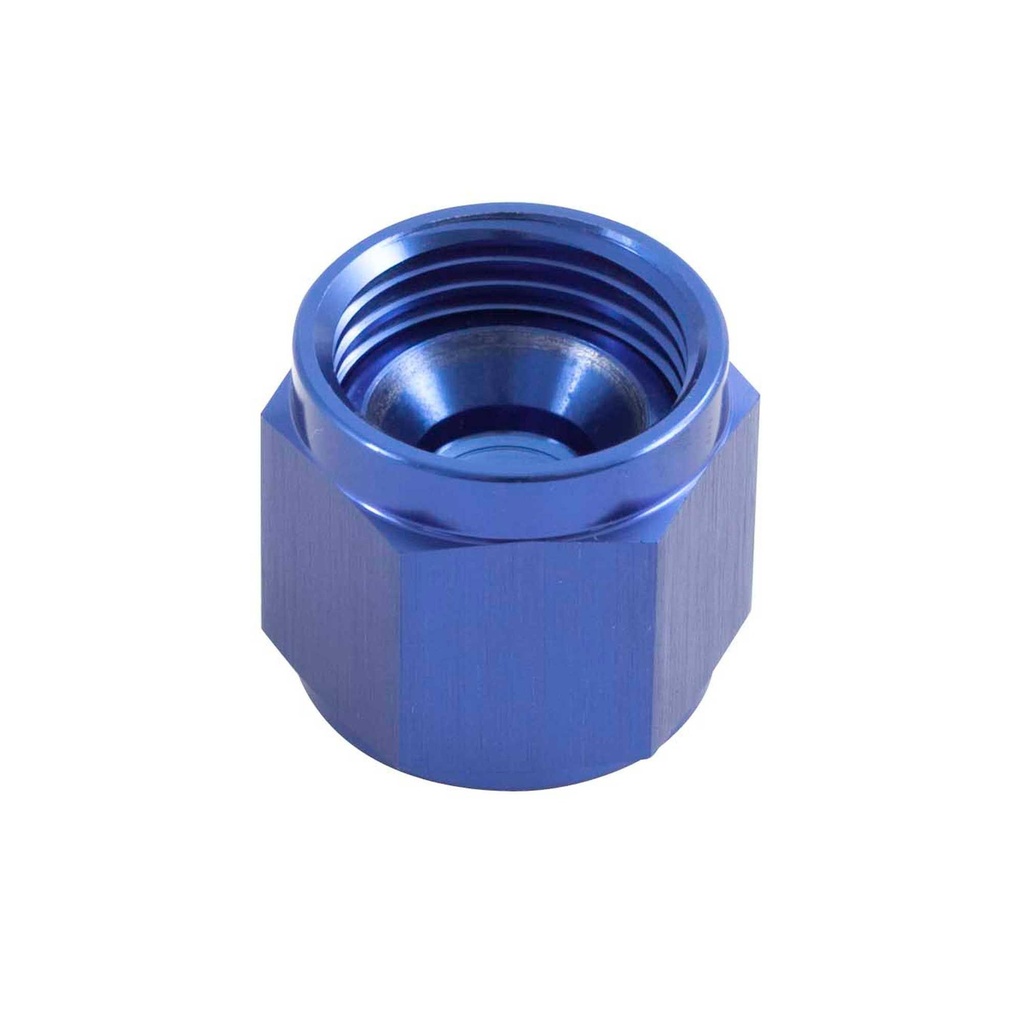 [268440-2290474] Automotive Plumbing Solutions Female Blanking Cap For Male Fittings (Black, -10 JIC)
