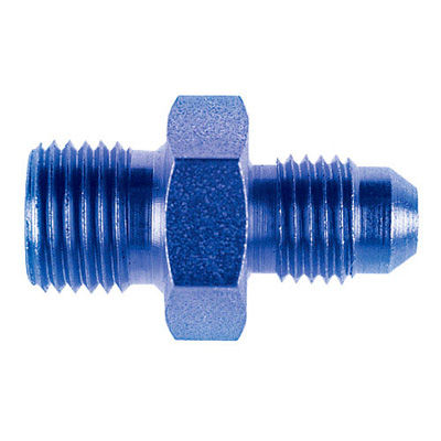 [243386-2292407] Goodridge Male To Male JIC - BSP Thread (Black, -10 JIC To 3/8 Inch BSP, Anodised Aluminium)
