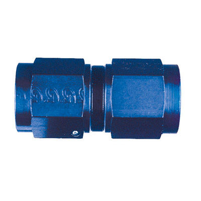 [243431-2291478] Goodridge Female To Female JIC Equal Thread (Black, -4 JIC (7/16 x 20))