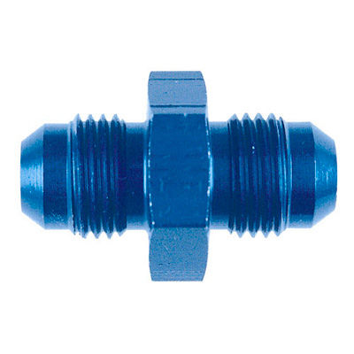[243415-2292607] Goodridge Male To Male JIC Equal Thread (Black, -4 JIC (7/16 x 20), Anodised Aluminium)