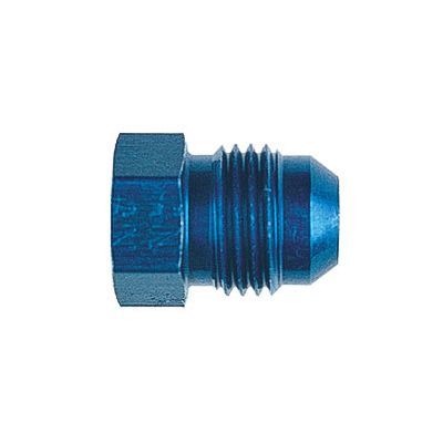 [369433-2292378] Goodridge Blanking Plug (Black, -4 JIC (7/16 x 20))