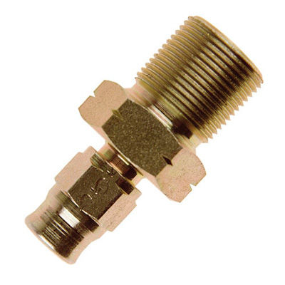 [243391-1797144] Goodridge Female Convex Seat Bulkhead Fitting (Threaded Body, M10 x 1, -3)
