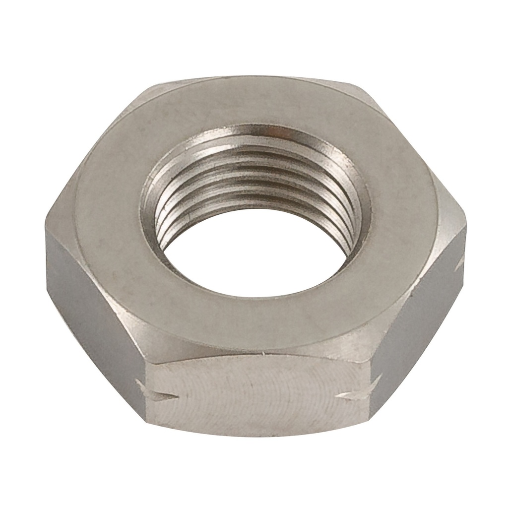 [2005871-2291405] Goodridge Bulkhead Fitting Locknut (Black, -4 JIC (7/16 x 20), Anodised Aluminium)