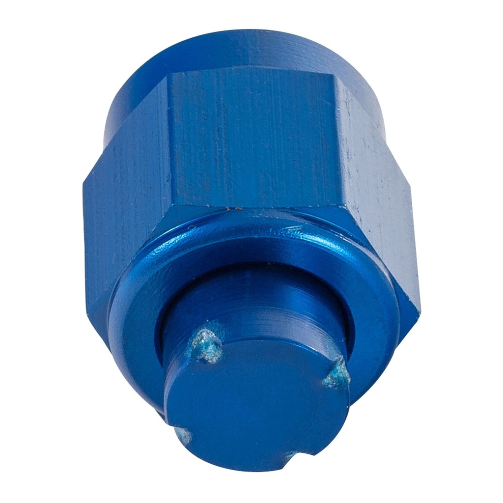 [369951-2291456] Goodridge Blanking Cap - JIC Thread (Black, -4 JIC (7/16 x 20))