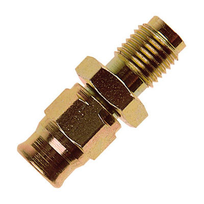 [243352-1797119] Goodridge Straight Male Concave Seat Fitting (M10 x 1, Plated Steel)