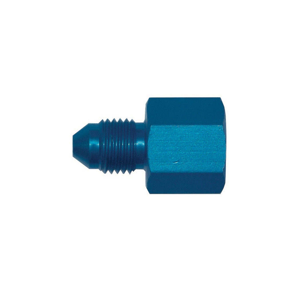 [7000014-2293070] Goodridge Straight BSP Female To JIC Male Adaptor (-10 JIC To 1/2 Inch BSP, Plated Steel)