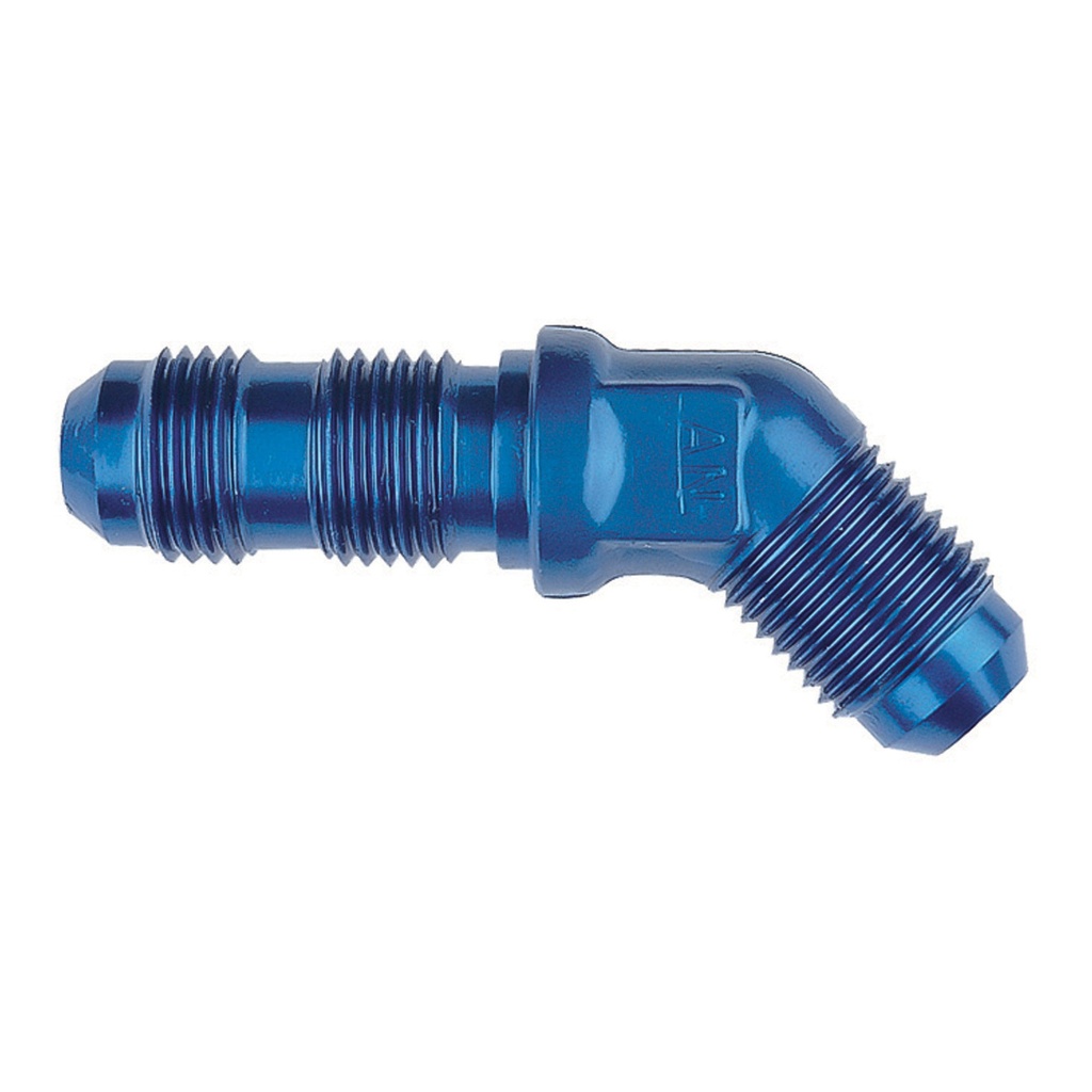 [7000018-2292056] Goodridge 45 Degree Bulkhead Adaptor JIC Thread (Black, -4 JIC (7/16 x 20))