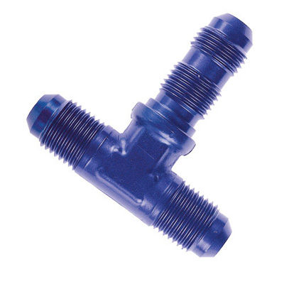 [243425-2291450] Goodridge Male Bulkhead T Piece With JIC Equal Thread (Black, -6 JIC (9/16x18), Anodised Aluminium)