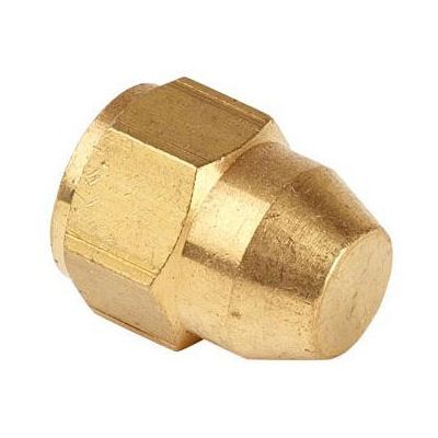 [1069970-1748254] Automec Brass Female Blanking Cap (3/8 x 24 UNF)