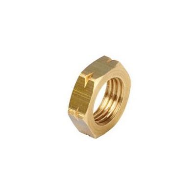 [1069976-1938398] Automec Brass Lock Nut (3/8 x 24 UNF)