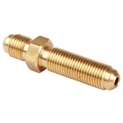 [1069979-1578455] Automec Brass Inline Male To Male Bulkhead Adaptor (3/8 x 24 UNF)