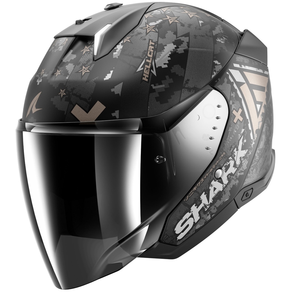 Shark Skwal I3 Jet Graphic Motorcycle Helmet