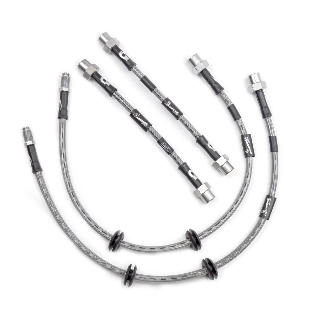 Goodridge Stainless Steel Braided Brake Line Kit