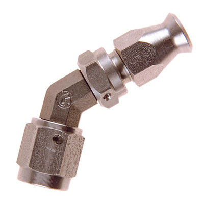 [243373-1690076] Goodridge Forged 45 Degree Female Double Swivel Concave Seat Fitting (-3 JIC (3/8 x 24), -3)
