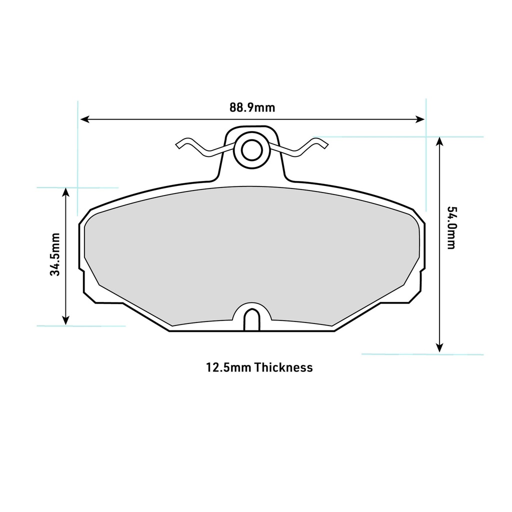 [FERFCP408H] Ferodo DS2500 Brake Pads