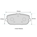 PBS Brakes ProRace Brake Pads