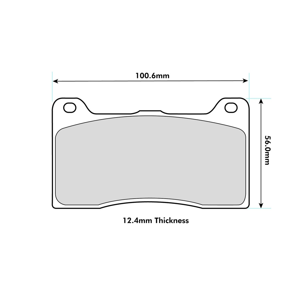 Wilwood BP-10 Brake Pads To Fit Wilwood Dynapro / Billet Dynalite Calipers