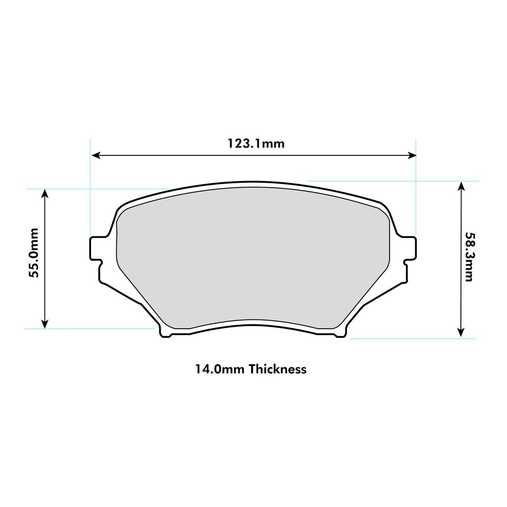 PBS Brakes ProRace Brake Pads