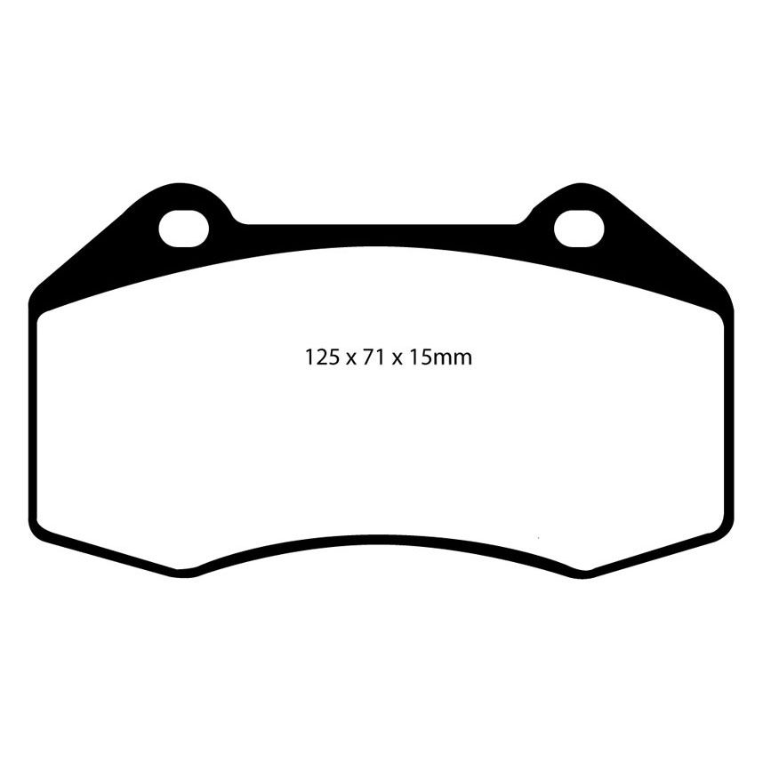 [EBCDP41539R] EBC Brakes Yellowstuff Performance Brake Pads